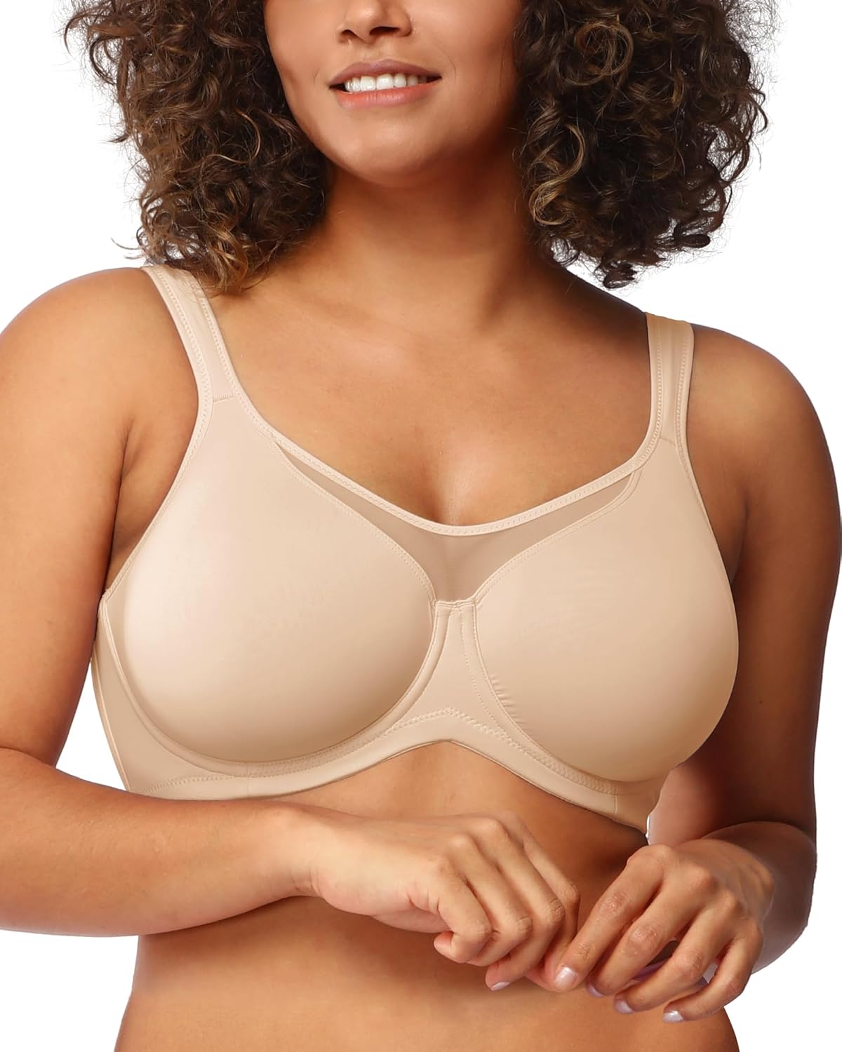 Bra Minimizer untuk Wanita Uku - Full Coverage Bra ulasan dan harga