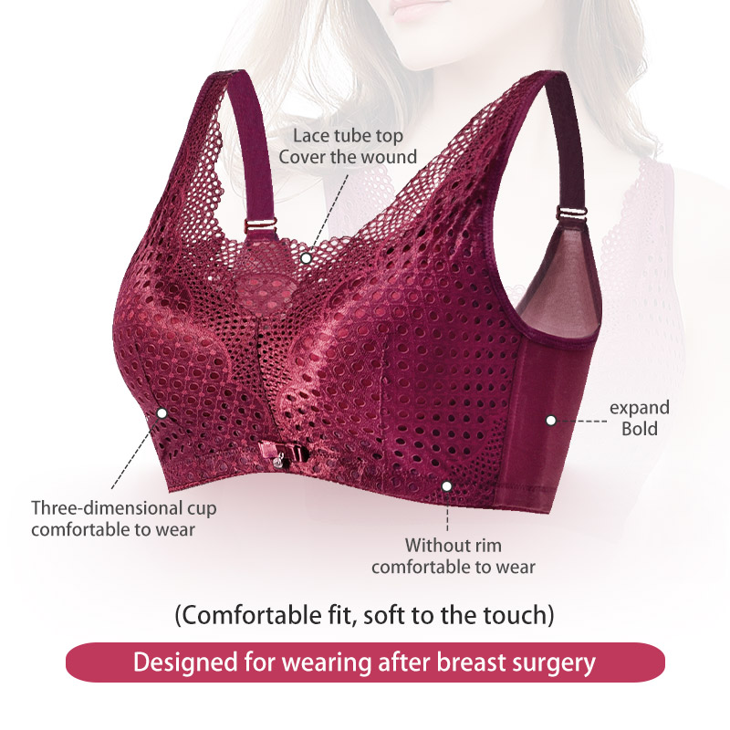 Bra Payudara Palsu Silikon Pas - Mastectomy Bra Pocket ulasan dan harga